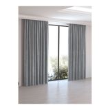 Perle Home Daily Series Açık Gri Ada Fon Perde