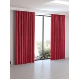 Perle Home Daily Series Kırmızı Ada Fon Perde