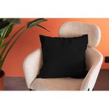 Perle Home Daily Series Siyah Renk Kırlent Yastık Kılıfı - 40 x 40 cm