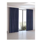 Perle Home Daily Series Uzay Mavisi Ada Fon Perde