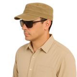 Perlotus Castro Avcı Şapka Yıkamalı Pamuklu Ayarlanabilir Tokalı Klasik Unisex