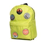Perlotus Değiştirilebilir Bisiklet Temalı Unisex Patch Günlük Spor Sırt Çantası Yeşil