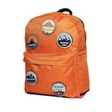 Perlotus Değiştirilebilir Dağcılık Temalı Unisex Patch Günlük Spor Sırt Çantası