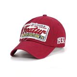 Perlotus Featur Arizona Erkek Kadın Vintage Beyzbol Pamuklu Şapka BORDO