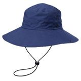 Perlotus Kılıf Çantalı Ayarlanabilir Geniş Siperlikli Unisex Safari Outdoor Kamp Şapkası Lacivert