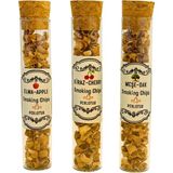 Perlotus Meşe Elma Kiraz Ağacı Viski Tütsüleme Talaşı 5 gr x 3 Adet Camtüpte - Çok Renkli