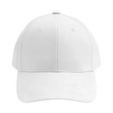 Perlotus Unisex Spor Kep Şapka Mikro Polyester Kumaş 6 Parça Havalandırmalı Ayarlanabilir Metal Tokalı Dört Mevsim Hafif Yazlık Şapka BEYAZ