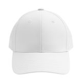Perlotus Unisex Spor Kep Şapka Mikro Polyester Kumaş 6 Parça Havalandırmalı Ayarlanabilir Metal Tokalı Dört Mevsim Hafif Yazlık Şapka BEYAZ