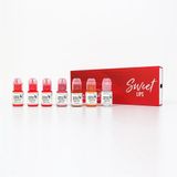 Perma Blend Sweet Lip Kit 7'li Kalıcı Makyaj Dudak Pigmenti Seti 6x15ml + 15ml Solution