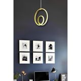 Perma Eskitme Tek Renk Modern Sarkıt LED Avize