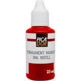 Permanent Marker Mürekkebi 25 Ml Kırmızı Kb023 1 Adet