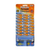 PERMATİK BANYO SAPLI JİLET KARTELA 48 PARÇA (4604)