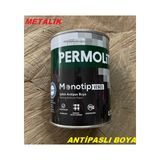 Permo Metalik Antrasit Gri Çelik Kapı Boyası Metal Ferforje Boyası 1kg - 1100gr