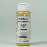 Permolit 120 ml Metalik Altın Multi Surface Akrilik Hobi Boyası