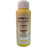 Permolit 120 ml Sarı Multi Surface Akrilik Hobi Boyası