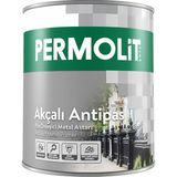 Permolit Akçalı Antipas Pas Önleyici Metal Astarı Gri 0,75L - 2,5l | Metal Yüzeyler Için Uzun Ömürlü Koruma Astarı, Pas Önleyici Metal Astarı ve Koruyucu Boya Astarı