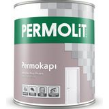 Permolit Beyaz Renkli Permokapı Amerikan Kapı Boyası 0,75 Lt İç Mekan Dekorasyonu İçin Uygun - Beyaz / 1019