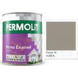 Permolit Enamel Fırtına Gri 0,25 lt Sentetik Yağlı Boya