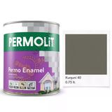 Permolit Enamel Sentetik Yağlı Boya Kurşuni Gri 0.75 Lt.