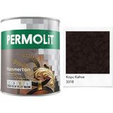 Permolit Hammerton Koyu Kahve 0.75 lt Dekoratif Metal Boyası