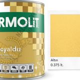 Permolit Isıya Dayanıklı Dekoratif Yaldız Boya Altın 0.375 Lt.
