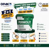 Permolit Süper Tavan Boyası 10 Kg Full Set Takım