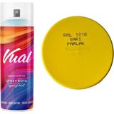 Permolit Vual Akrilik Sprey Boya Sarı Parlak 400 ml - RAL1018 - 400 ml.