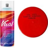 Permolit Vual Akrilik Sprey Boya TRAFİK KIRMIZI PARLAK 400 ml - RAL3020
