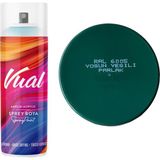 Permolit Vual Akrilik Sprey Boya Yosun Yeşil Parlak 400 ml - RAL6005 - 400 ml.