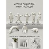 Pernator 3D Meccha Chameleon Saklanma Oyunu Figürleri Boyanabilir - Tek kol havada