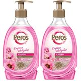 Peros Doğanın Hediyeleri Amber & Gül Sıvı Sabun 400 G 2li paket