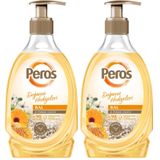 Peros Doğanın Hediyeleri Bal & Pamuk Çiçeği Sıvı Sabun 400 G 2li paket