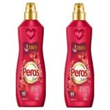 Peros Konsantre Yumuşatıcı Amber Çiçeği & Sandal 1440 ml x 2 Adet - 2,8 lt