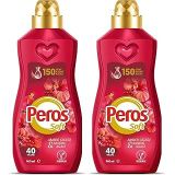 Peros Konsantre Yumuşatıcı Amber Çiçeği & Sandal Ağacı 960 ml (2 paketi)