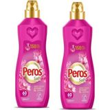 Peros Konsantre Yumuşatıcı Kiraz Çiçeği & Pembe Şakayık 1440 ml x 2 Adet - 2,8 lt
