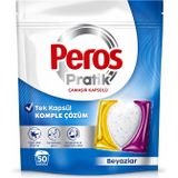 Peros Pratik Matik 50 Adet Beyazlar Çamaşır Deterjanı Kapsülü Tableti