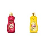 PEROS Seti | 1440 ml Amber Çiçeği & Sandal Ağacı x1 + Yumuşatıcı Yasemin Saflığı 1440 ml x1