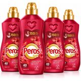 Peros Soft 1440 ml Amber Çiçeği & Sandal Ağacı x 4 Adet - 1,44 lt