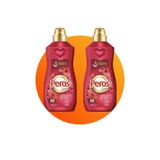 Peros Soft Çamaşır Yumuşatıcısı, Amber Çiçeği & Sandal Ağacı, 1440 ml, 2 Adet