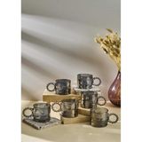 Perotti 15911 Ringo Stone 6Lı Fincan 100 Ml Füme