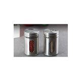 Perotti 2'li 100 ml. Metallo Cam Tuzluk