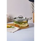 Perotti Cam Tencere 2,5 Lt Logan Silver 20X11 cm 17644