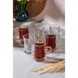 Perotti Çay Bardağı 6'lı Pearl 15712 - Şeffaf