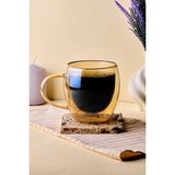 Perotti Cidar Amber Çift Cidarlı Kupa 250 ml