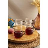 Perotti Cozy Morning 6 Lı Cam Kupa 150 Ml 15522