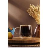 Perotti Double Wall Cift Cidarli Cam Kupa 280 Ml 15542