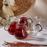 Perotti Ehl-I Keyf Luster 6'lı Çay Bardağı Seti 200 ml - Çok Renkli - Standart