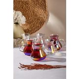 Perotti Ehl-i Keyf Luster 6'lı Çay Bardağı Seti 200 ml