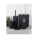 Perotti Faggiano Black 5 Parça Kırılmaz PP Banyo Seti – 6.5 Litre Kovalı