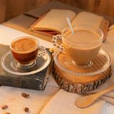 Perotti Gırona 12 Li Çay Ve Kahve Fincanı Cam Çay Fincan Takımı - Kahve Fincan Seti - Fincan Takımı